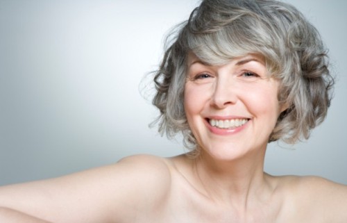 пожилая женщина