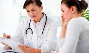 гинеколог с пациенткой