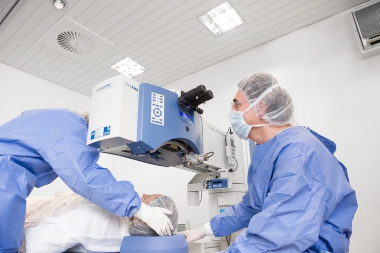 Хирургическая операция при анизометропии