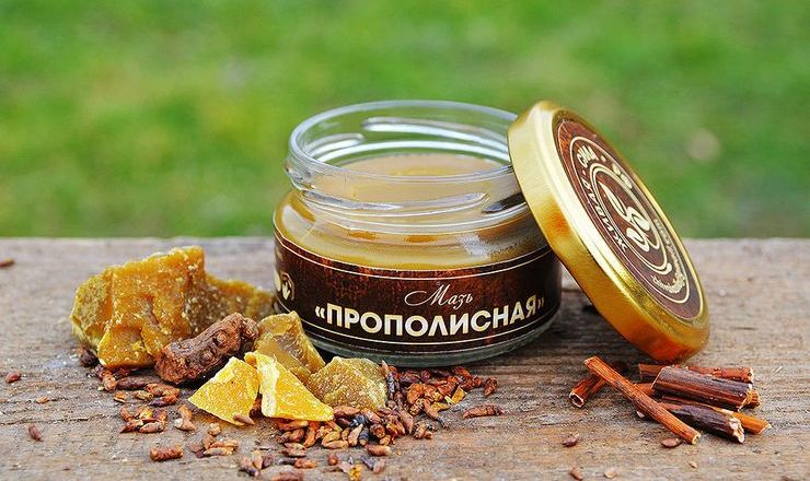 Мазь с прополисом снимет воспаление и устранит кожный зуд