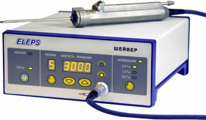 Аппарат шейвер-микродебридер для удаления полипов